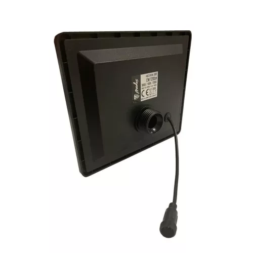 LED napelemes lámpa 12W, 1200 lm, 3000K-6500K, IP54, érzékelővel, 181x347x160 mm - LS022