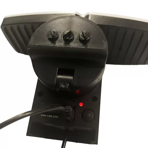 LED Kültéri napelemes lámpa érzékelővel 12W 1200Lm 3000K–6500K IP54 LS023