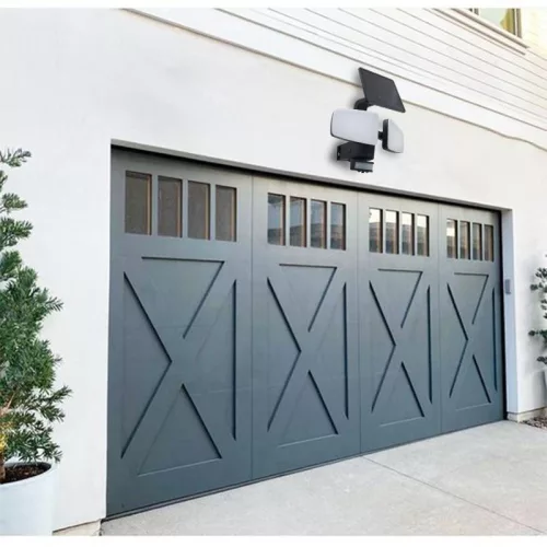 LED Kültéri napelemes lámpa érzékelővel 12W 1200Lm 3000K–6500K IP54 LS023