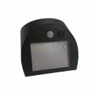 LED Fali napelemes lámpa fekete 3W 300Lm 3000K–4000K IP54 LS025