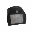 LED Fali napelemes lámpa fekete 3W 300Lm 3000K–4000K IP54 LS025
