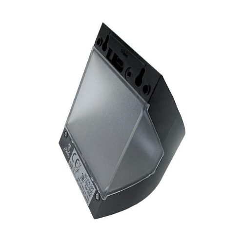 LED Fali napelemes lámpa fekete 3W 300Lm 3000K–4000K IP54 LS025