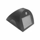 LED Fali napelemes lámpa szürke 3W 300Lm 3000K–4000K IP54 LS225