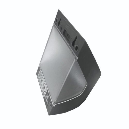LED Fali napelemes lámpa szürke 3W 300Lm 3000K–4000K IP54 LS225
