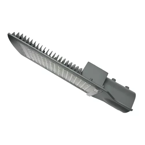 LED aszimmetrikus utcai lámpa 100W, 12000 lm, 4000K, IP65, szürke fém - LSL323N