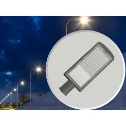   LED utcai lámpa 60W 6900lm 2700K meleg fehér IP65 IK08 fémszürke - LSL512