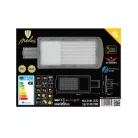 LED utcai lámpa 80W 10500lm 2700K meleg fehér IP65 IK08 fémszürke - LSL513