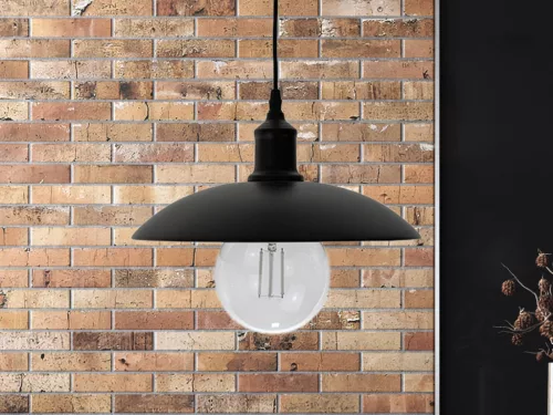 Fém függőlámpa 1xE27 max.60W 230V IP20 Ø290x1000mm - ME0002R