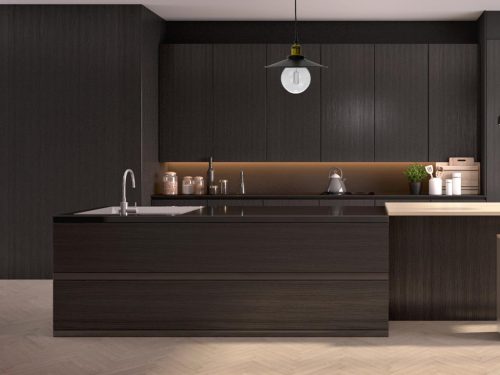 Fém függőlámpa 60W E27 foglalattal, fekete, Ø260x1000 mm - ME0003R