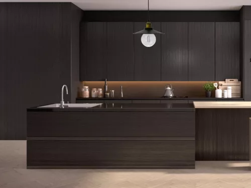 Fém függőlámpa 60W E27 foglalattal, fekete, Ø260x1000 mm - ME0003R