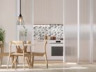Fém függőlámpa 60W E27 foglalattal, fekete, Ø150x170x800 mm - ME0009