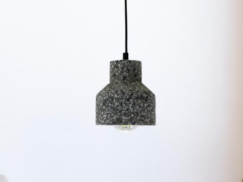 Függőlámpa terrazzo szürke 1xE27 max.60W IP20 Ø120x130x1000mm - ME0015R/G