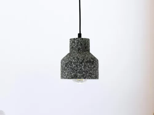 Függőlámpa terrazzo szürke 1xE27 max.60W IP20 Ø120x130x1000mm - ME0015R/G
