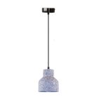 Függőlámpa terrazzo szürke 1xE27 max.60W IP20 Ø120x130x1000mm - ME0015R/G