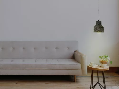 Függőlámpa terrazzo szürke 1xE27 max.60W IP20 Ø120x130x1000mm - ME0015R/G