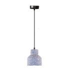Függőlámpa terrazzo szürke 1xE27 max.60W IP20 Ø120x130x1000mm - ME0015R/G
