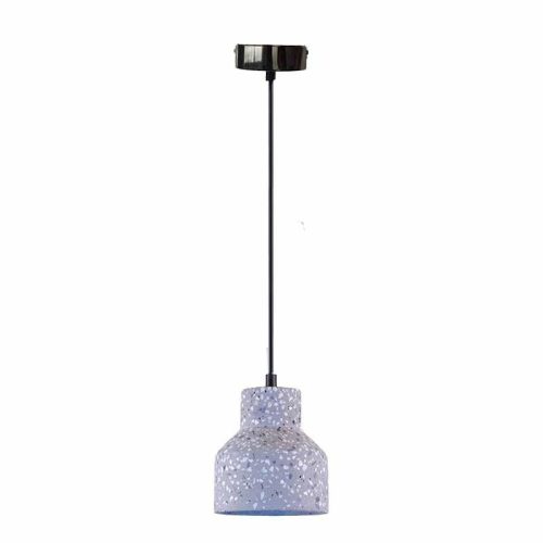Függőlámpa terrazzo szürke 1xE27 max.60W IP20 Ø120x130x1000mm - ME0015R/G