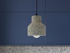 Függőlámpa terrazzo fehér 1xE27 max.60W IP20 Ø120x130x1000mm - ME0015R/W