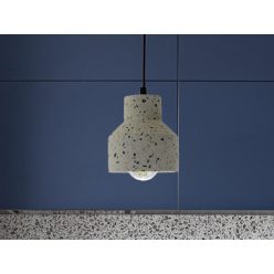   Függőlámpa terrazzo fehér 1xE27 max.60W IP20 Ø120x130x1000mm - ME0015R/W