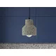 Függőlámpa terrazzo fehér 1xE27 max.60W IP20 Ø120x130x1000mm - ME0015R/W