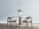 Fém függőlámpa 60W E27 foglalattal, fehér, Ø220x200x800 mm - ME0110
