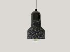 Függőlámpa terrazzo fekete 1xE27 max.60W IP20 Ø120x200x1000mm - ME0214R/B