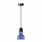 Függőlámpa terrazzo kék 1xE27 max.60W IP20 Ø120x200x1000mm - ME0214R/BL