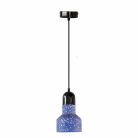 Függőlámpa terrazzo kék 1xE27 max.60W IP20 Ø120x200x1000mm - ME0214R/BL