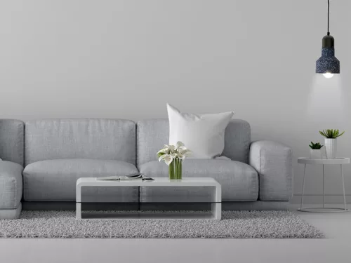 Függőlámpa terrazzo kék 1xE27 max.60W IP20 Ø120x200x1000mm - ME0214R/BL