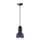 Függőlámpa terrazzo fekete 1xE27 max.60W IP20 Ø120x200x1000mm - ME0214R/B