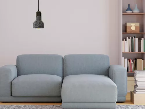 Függőlámpa terrazzo szürke 1xE27 max.60W IP20 Ø150x1200mm - ME0214R/G