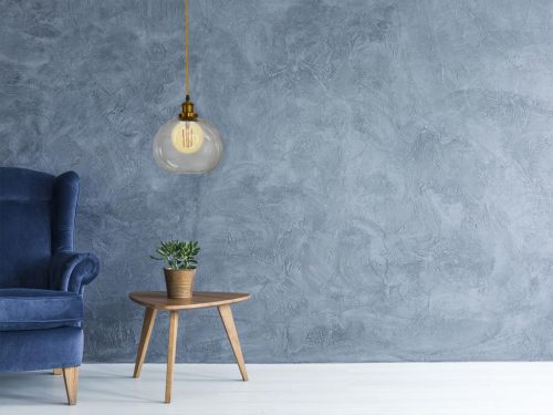 Üveg függőlámpa 60W E27 foglalattal, átlátszó, Ø250x230x1000 mm - ME0507H