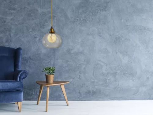 Üveg függőlámpa 60W E27 foglalattal, átlátszó, Ø250x230x1000 mm - ME0507H