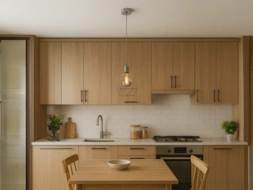 LED nikkel fém függeszték 1xE27, max.60W, Ø220x1000mm, IP20 - ME0810