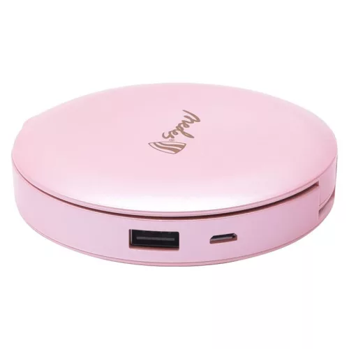 LED újratölthető tükör powerbank funkcióval, 1W, 90x20 mm, IP20 - ML01R