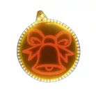 LED karácsonyi dekorációs bál 6W, 310x310 mm, meleg fehér, IP65 - ML04