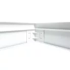 LED panel kiemelőkeret 300x1200x63 mm, fehér, PL7 kompatibilis - MS721