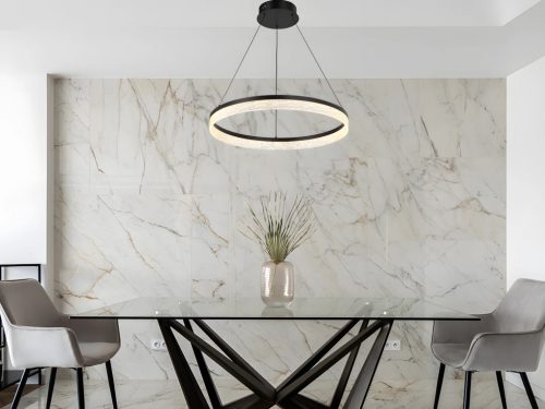 LED design függesztett lámpa 60W, 3300 lm, 3000K-6000K, IP20, 800x1250 mm - N1003