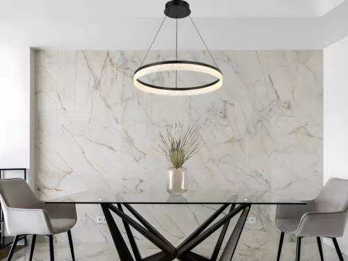 LED design függesztett lámpa 60W, 3300 lm, 3000K-6000K, IP20, 800x1250 mm - N1003