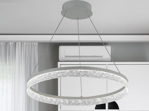 LED design függesztett lámpa 60W, 3300 lm, 3000K-6000K, IP20, 800x1250 mm - N1004