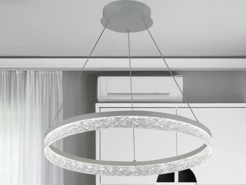 LED design függesztett lámpa 60W, 3300 lm, 3000K-6000K, IP20, 800x1250 mm - N1004