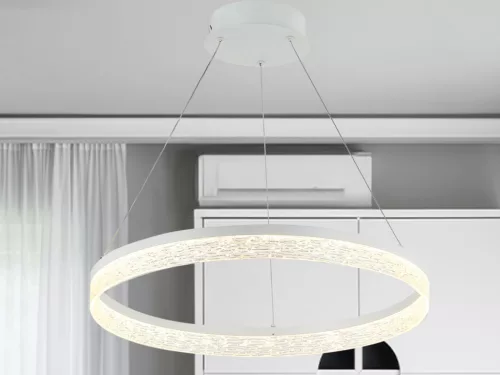 LED design függesztett lámpa 60W, 3300 lm, 3000K-6000K, IP20, 800x1250 mm - N1004