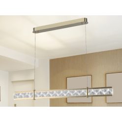   Kristály függesztett lámpa 20W 1100lm 3000-6000K IP20 arany 1000x1250 mm - N2004