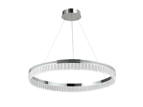 Kristály függesztett lámpa 55W 3100lm 3000-6000K IP20 króm 800x1250 mm - N2103