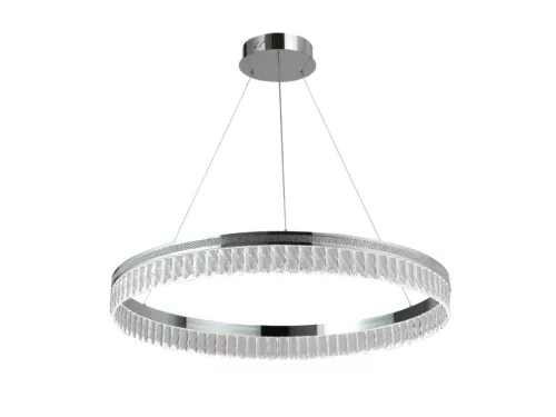 Kristály függesztett lámpa 55W 3100lm 3000-6000K IP20 króm 800x1250 mm - N2103