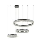 Kristály függesztett lámpa 120W 6600lm 3000-6000K IP20 800+600+400 mm - N2106