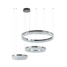 Kristály függesztett lámpa 120W 6600lm 3000-6000K IP20 800+600+400 mm - N2106