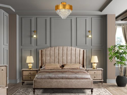Kristály mennyezeti csillár 360W, 600x540mm, IP20 - N2201