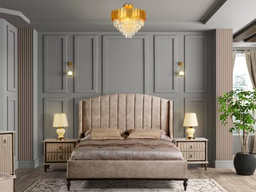 Kristály mennyezeti csillár 360W, 600x540mm, IP20 - N2201