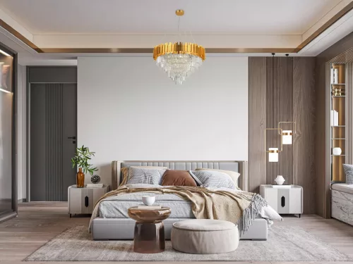 Kristály függesztett csillár E14 foglalattal, 11x40W, 800x1600 mm, IP20, arany - N2203